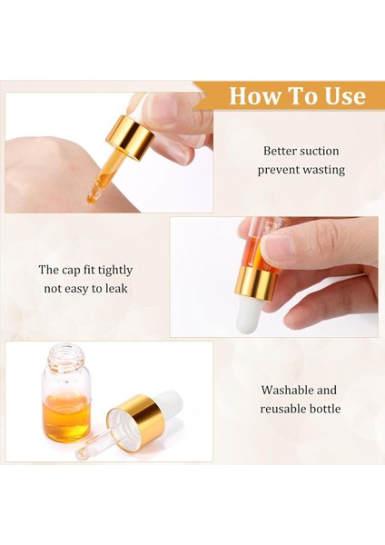 100 Pcs Cam Bırakma Şişeleri Mini Esansiyel Yağ Damlası Şişeler Boş Örnek Flakonlar Kapak Tinik Depolama Kavanozları 3 ml (Yurt Dışından) fiyatları