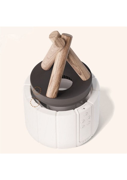 Campfire Aromaterapi Makinesi Ev Aromaterapi Makinesi Esansiyel Yağ Aromaterapi Alev Nemlendiricisi Ev Deco Beyaz (Yurt Dışından) fiyatları