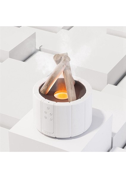 Campfire Aromaterapi Makinesi Ev Aromaterapi Makinesi Esansiyel Yağ Aromaterapi Alev Nemlendiricisi Ev Deco Beyaz (Yurt Dışından) indirimleri