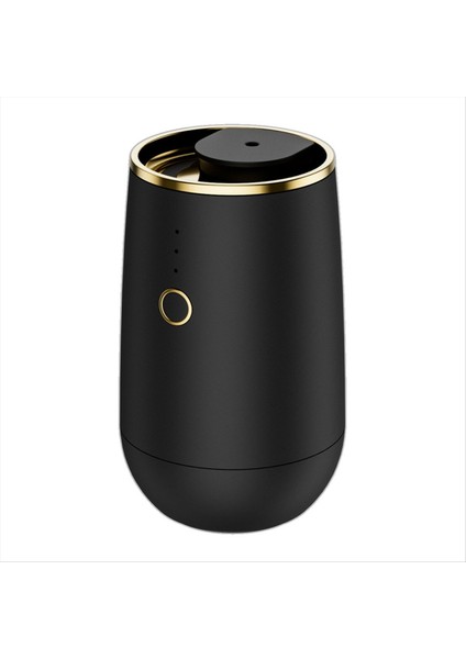 Susuz Esansiyel Yağ Aromaterapi Difüzör Ofis Masaüstü Taşınabilir Elektrik Spa Evi Mini Araba Sprey Zamanlama Siyah (Yurt Dışından)