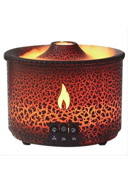 Duman Halkası Volkanik Alev Difüzör 360ML Aromaterapi Esansiyel Yağ Difüzör Hava Nemlendiricisi Noel Si (B) Ab Fişi (Yurt Dışından) indirimleri