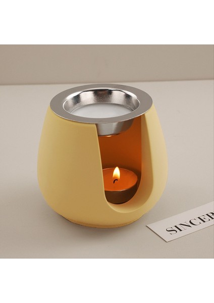 Uçucu Yağ Mum Tutucu Kalıp Dıy Yuvarlak Kase Aroma Balmumu Eritme Sobası Hidroponik Bitki Kapı Beton Silikon Kalıp (Yurt Dışından) modelleri