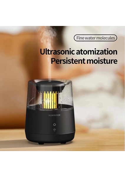 Yağmur Dökümü Aromaterapi Hava Nemlendirici Difüzör Office Masaüstü Elektrikli Esansiyel Yağ Aroma Difüzör Abd Fişi A (Yurt Dışından)