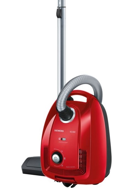 VSC3A210 iQ300 600 W Toz Torbalı Elektrikli Süpürge Kırmızı fırsatları