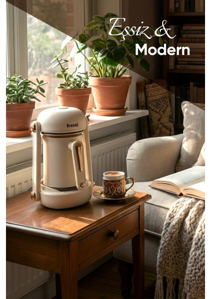 FR-TK205 Impera Türk Kahve Makinesi 5 Fincan Kapasiteli Sesli Uyarı Sistemi modelleri