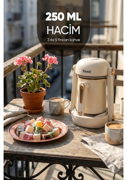 FR-TK205 Impera Türk Kahve Makinesi 5 Fincan Kapasiteli Sesli Uyarı Sistemi fiyatları