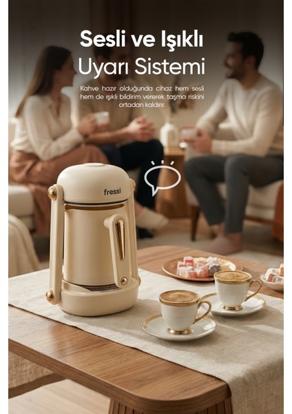FR-TK205 Impera Türk Kahve Makinesi 5 Fincan Kapasiteli Sesli Uyarı Sistemi indirimleri