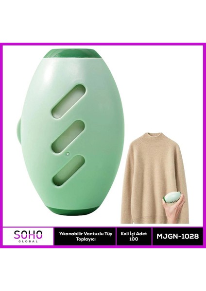 Yıkanabilir Vantuzlu Tüy Toplayıcı