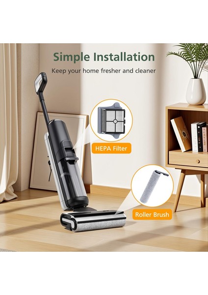 Yumuşak Rulo Fırça Filtresi Tineco Floor One S7 Buharlı Süpürge Yedek Parça Aksesuarları Değiştirme Için Uygun (Yurt Dışından) modelleri