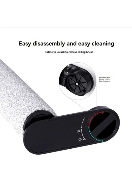 2x Midea Gx5 Zemin Scrubber Vakum Yedek Rulo Fırça Yıkanabilir Sünger (Yurt Dışından) modelleri