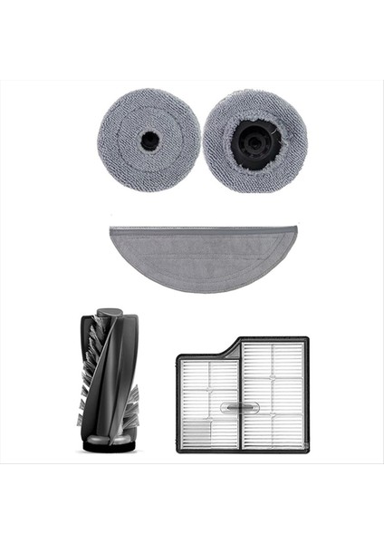 Ana Fırça Yan Fırça Aksesuarları Roborock Saros 10/roborock S9 Maxv Ultra Süpürge Filtre Paspas Bezi Seti (Yurt Dışından) indirimleri