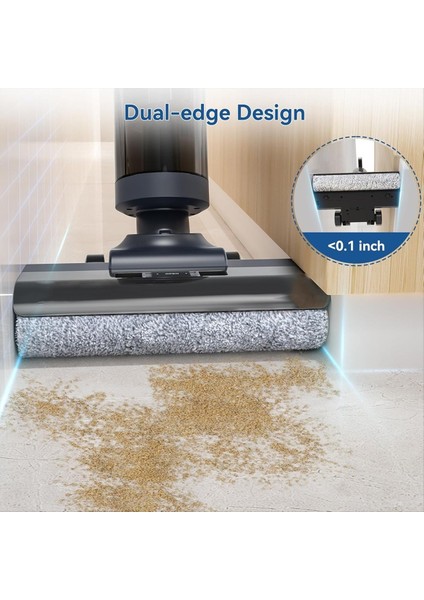 Jonr ED12 Pro Süpürme Makinesi Aksesuarları Ana Fırça Yedek Parçaları 2 Adet (Yurt Dışından) indirimleri