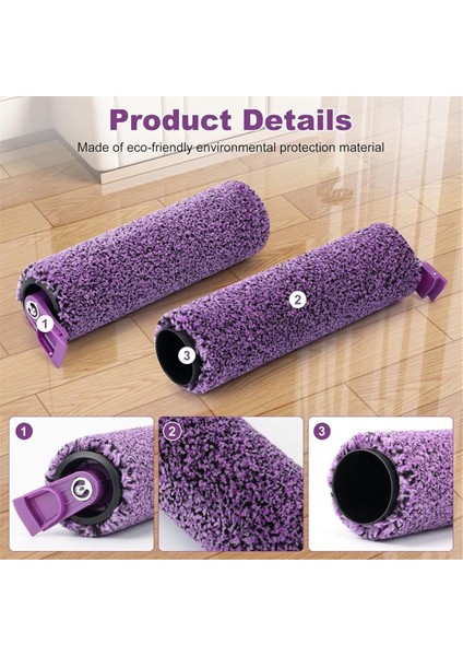 Shark SD200 ve SD201 Zemin Temizleyiciler Için Yedek Ana Fırça Parke Fayans ve Laminat Aksesuarları Için Buharlı Temizleyici (Yurt Dışından) modelleri