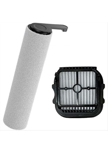 Jonr ED12 Pro Max Akülü Islak Kuru Elektrikli Süpürge Aksesuarı Için Yedek Rulo Fırça ve Filtre Seti 2 Adet (Yurt Dışından)