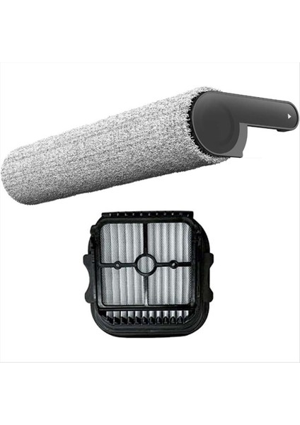 Jonr ED12 Pro Max Akülü Islak Kuru Elektrikli Süpürge Aksesuarı Için Yedek Rulo Fırça ve Filtre Seti 2 Adet (Yurt Dışından) fiyatları