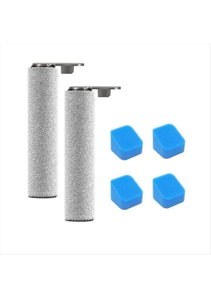 6 Pcs Rulo Fırça ve Sünger Seti Jonr ED12 Pro Zemin Scrubber Yedek Parçalar Ana Fırça Sünger (Yurt Dışından) fiyatları