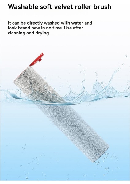 Rulo Fırça Midea S60/S60 PRO/S60 Ultra Zemin Scrubber Yedek Aksesuarlar Elektrikli Süpürge Yedek Parçaları 1 Adet (Yurt Dışından) modelleri