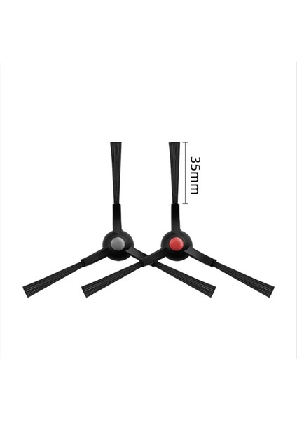 Rulo Paspas Bezi Yan Fırça Toz Torbası Eufy Omni E25 / E28 Vakum Parçaları Yedek Çanta Aksesuarları Için Fit (Yurt Dışından) modelleri