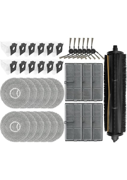 Uyumlu Dreame Mova P50 Pro Ultra Yedek Ana Yan Fırça Hepa Filtre Paspas Pedi Toz Torbası Yedek Parça Aksesuarları (Yurt Dışından) fiyatları