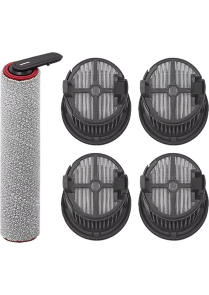 Dreame Mova X4 Pro Islak Kuru Elektrikli Süpürge Yedek Parça Ana Fırça Vakum Filtresi Için Vakum Rulo Fırça Hepa Filtre Kiti (Yurt Dışından)