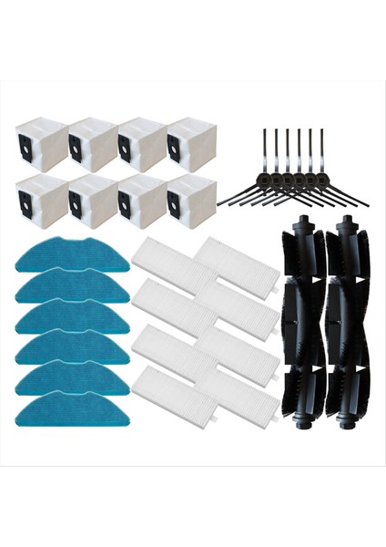 30 Adet Tp-Link Tapo RV30 / RV30 Plus/ RV20 Max / RV20 Max Plus / RV10 / RV10 Plus Yedek Parça Fırça Filtresi Toz Torbası (Yurt Dışından) fiyatları