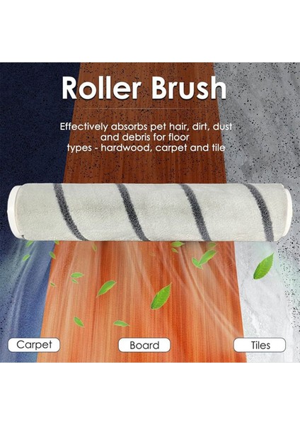 Dreame P10 / Solo 10 / Power 11 Serisi Vakum Ataşmanı Parke Zemin Fırçasının Değiştirilmesi Için Yumuşak Kadife Rulo Fırça (Yurt Dışından) indirimleri