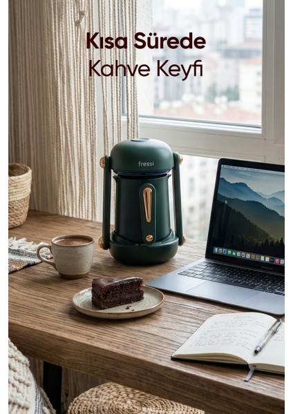 FR-TK205 Impera Türk Kahve Makinesi 5 Fincan Kapasiteli Sesli Uyarı Sistemi