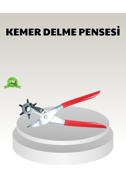 6 Başlıklı Kemer Delme Pense Paslanmaz Çelik Çok Amaçlı