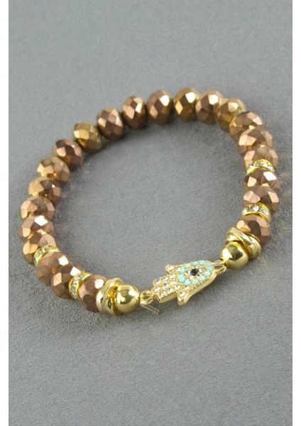 Ieg Ftm Ana Eli Zirkon Taşlı Kristal Bileklik