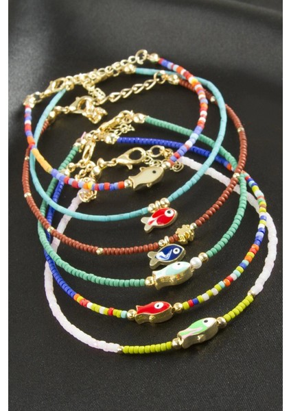 Ieg Balık Mineli Miyoki Boncuk Bileklik