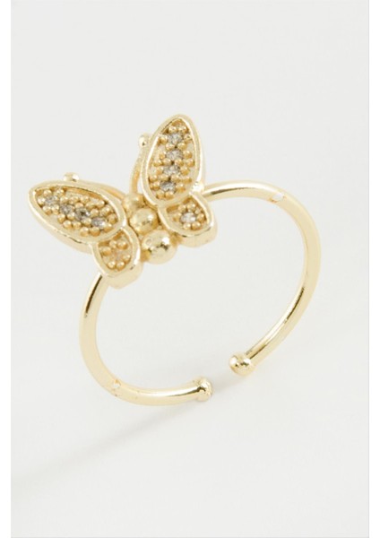 Kelebek Taşlı Yüzük