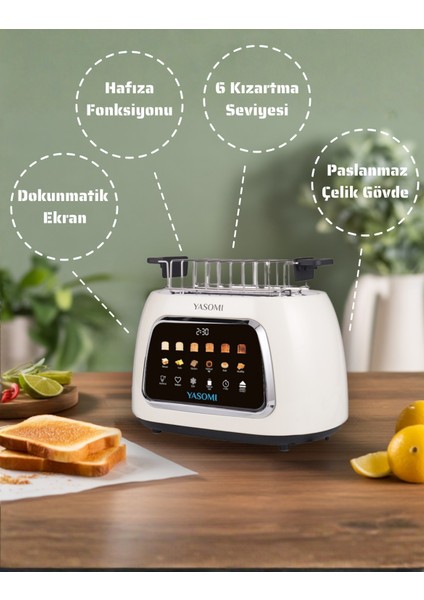 KT-39T Retro Ekmek Kızartma Makinesi