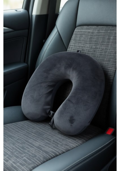 Seyahat Boyun Yastığı U Tip Klipsli