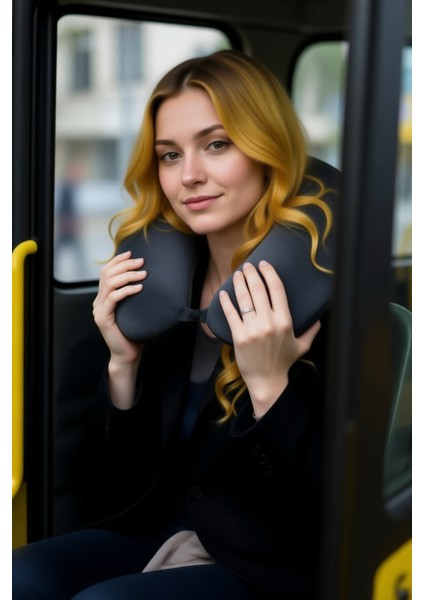 Seyahat Boyun Yastığı U Tip Klipsli modelleri