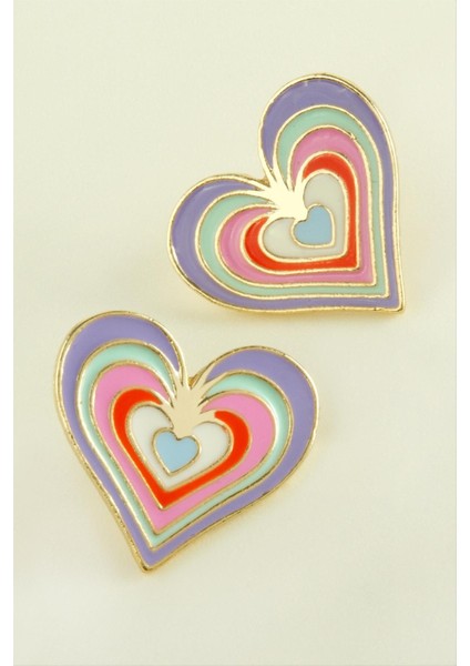 Kalp Yeni Sezon Mineli Küpe