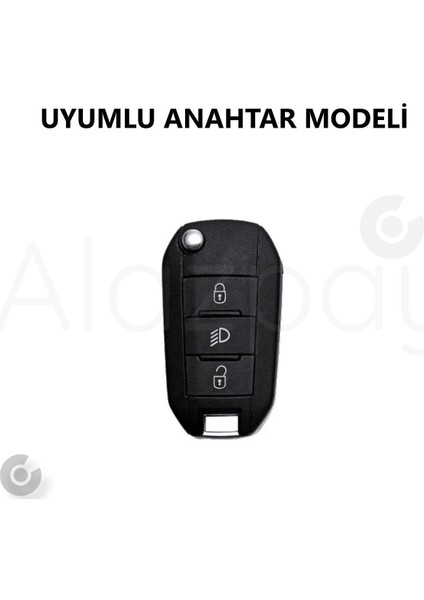 Peugeot 208 308 407 408 508 2008 3008 4008 5008 Rifter Rcz Titan Gri Tpu Anahtar Kılıfı (1 Adet) fiyatları