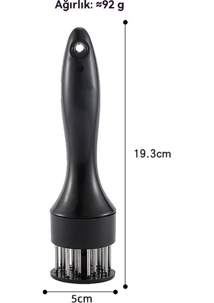 Mutfak Aleti - Pres Tipi Paslanmaz Çelik Et Yumuşatıcı (Yurt Dışından) fırsatları