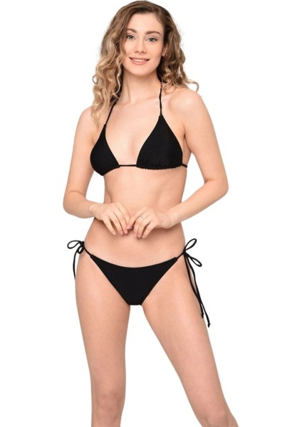 Siyah Üçgen Bikini