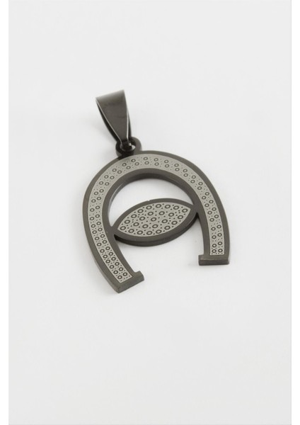 Nal Çelik Kolye Ucu 2,5 cm