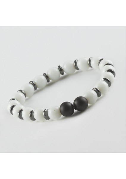 Sedef-Mat Onix Doğaltaş Bileklik