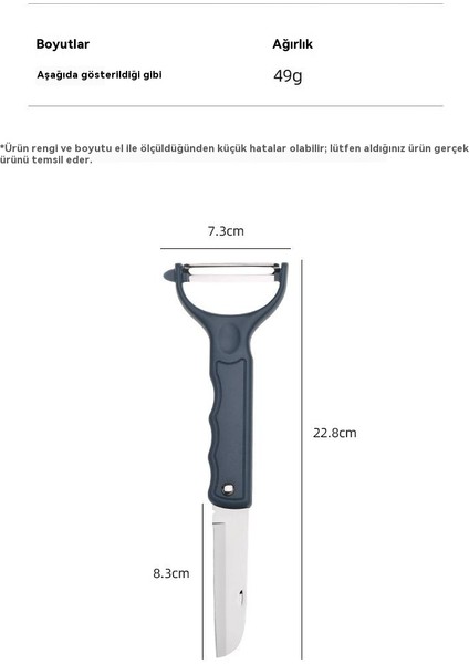 Paslanmaz Çelik Çok Amaçlı Meyve ve Sebze Soyacağı (Yurt Dışından) fırsatları