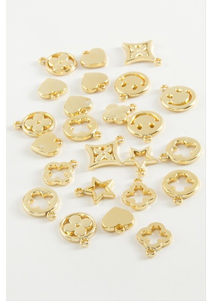 Karışık Tek Kulplu Metal Bileklik ve Kolye Ucu Aparatı 1 Adet