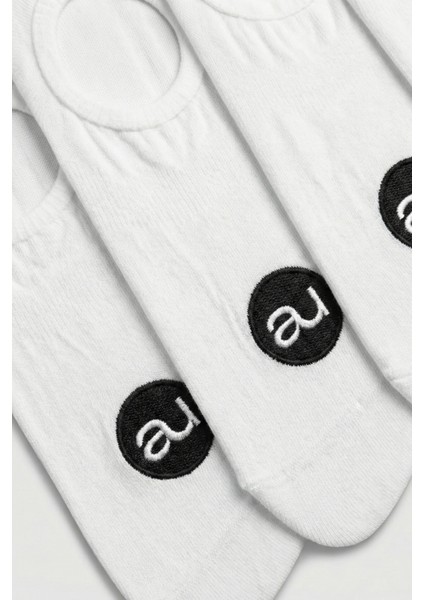 Penye Pamuk 6'lı Beyaz Görünmez Sneaker Çorap fiyatları