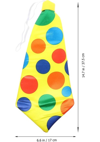 Palyaço Kravatı Lastikli Geniş Kesim 17X37 cm modelleri