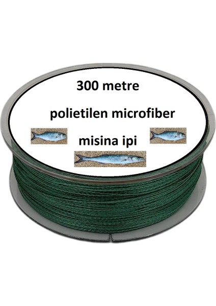 Misina 300M Polietilen Microfiber 2.0 Ip Misina Yeşil