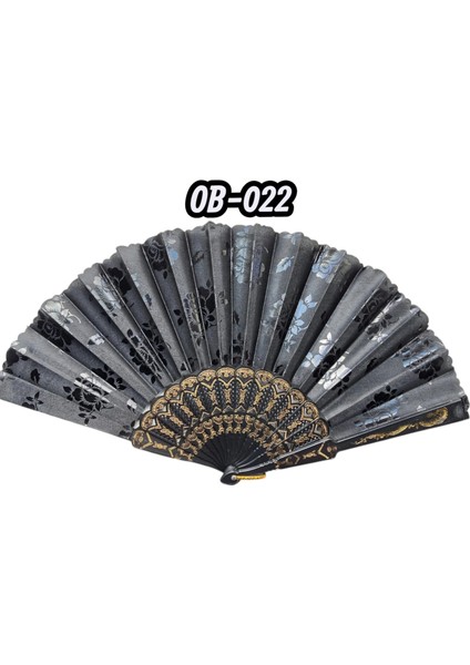 Plastik Kumaş Yelpaze 12'li OB-022
