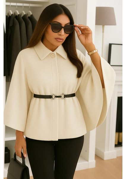 Bej Kaşe Panço ile Kusursuz Kış Stili | Modern Kadınlara Özel