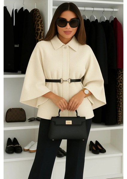 Bej Kaşe Panço ile Kusursuz Kış Stili | Modern Kadınlara Özel