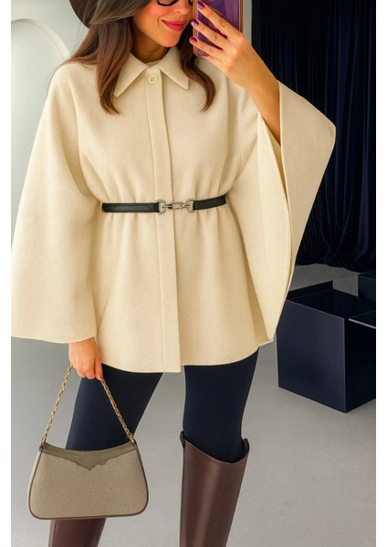 Bej Kaşe Panço ile Kusursuz Kış Stili | Modern Kadınlara Özel