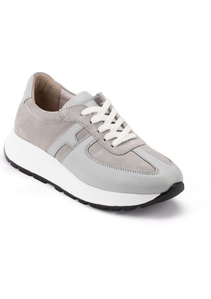 Kadın Hakiki Deri Anatomik Hafif Spor Yürüyüş Ayakkabısı Sneaker fırsatları